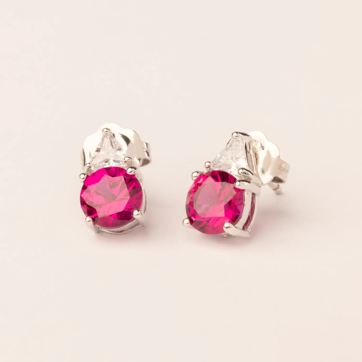 Ultima Edizione Triangolo boucles triangle zircon