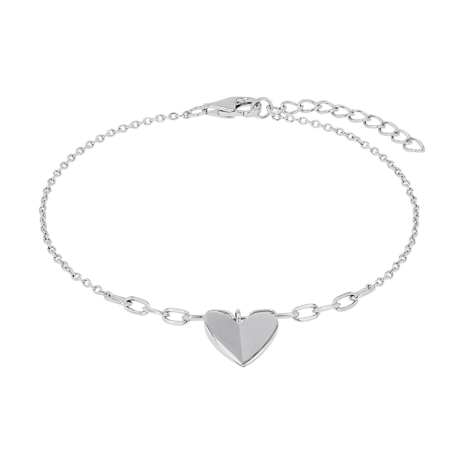 s.Oliver Grand Cœur bracelet femme argent 925