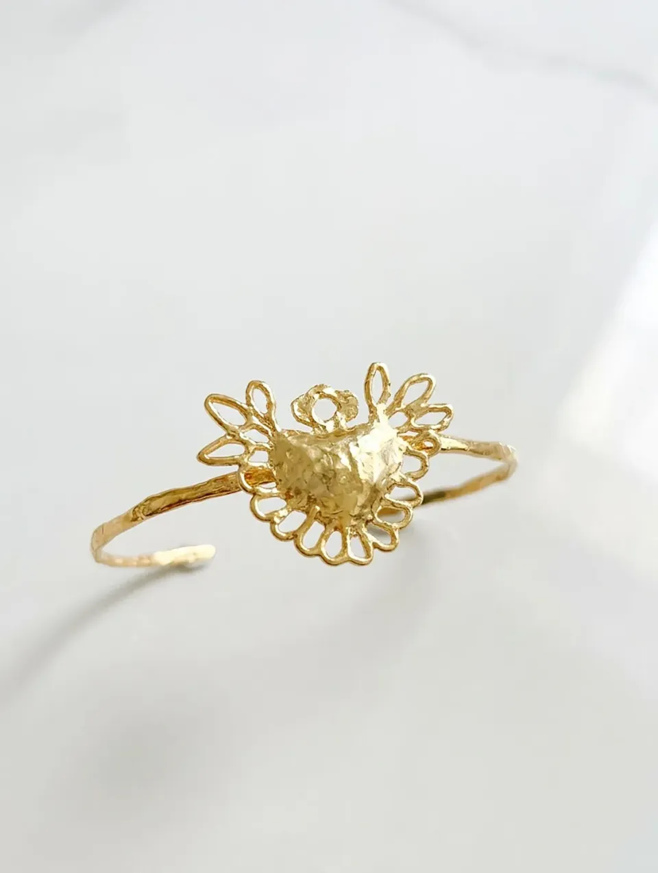 Elise Tsikis Diafani bracelet fantaisie doré