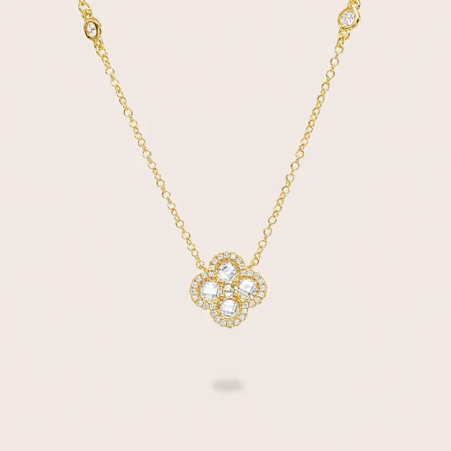 Ultima Edizione fiore collier fleur blanche