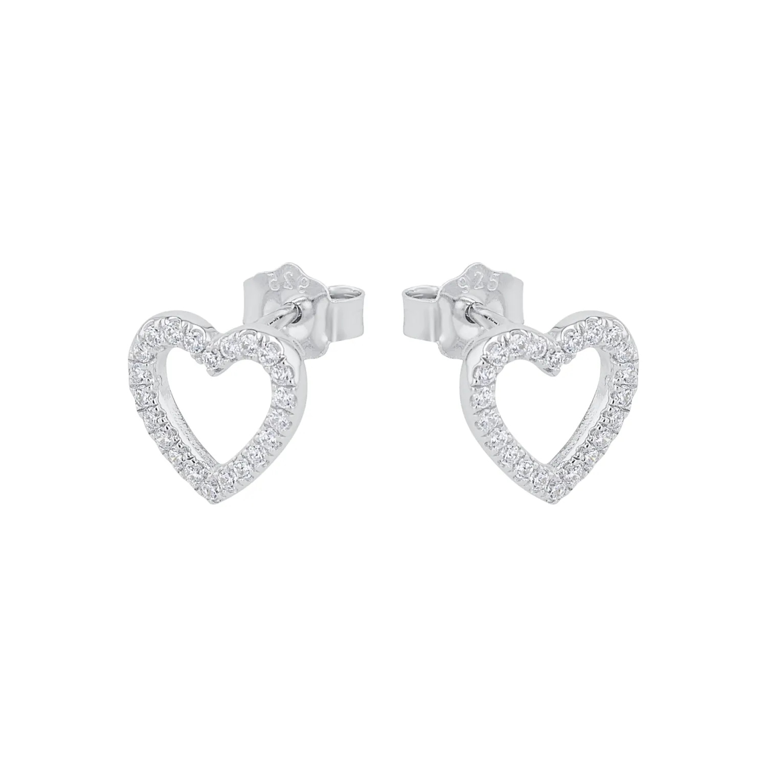 s.Oliver Collier Femme Argent 925 Cœur Moderne