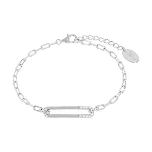 s.Oliver bracelet femme argent 925 zircon 17+3 cm