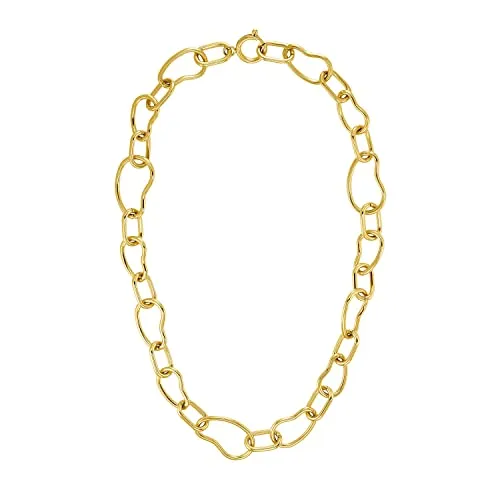 s.Oliver 2034926 collier pendentif doré 42 cm acier inox