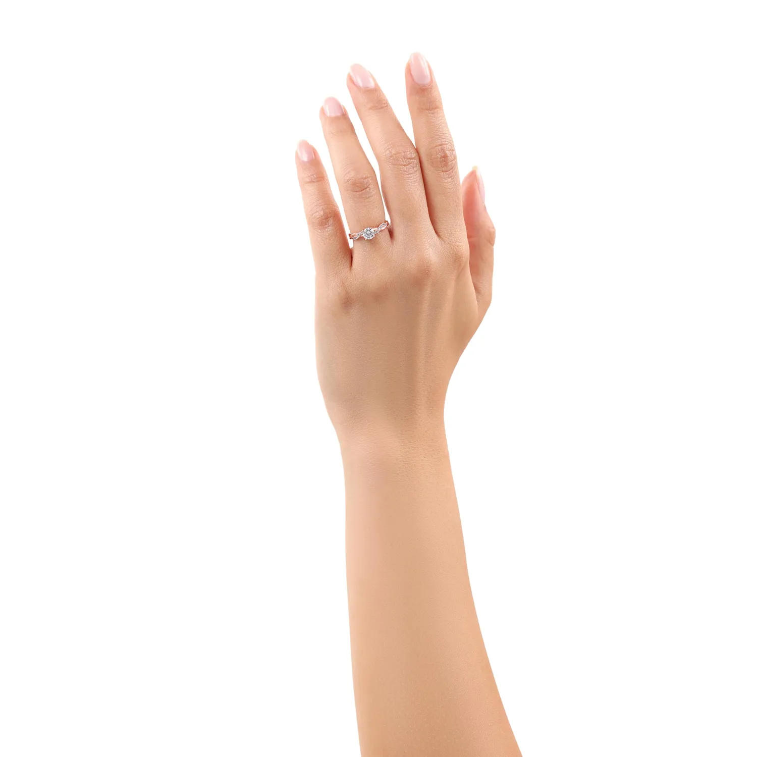 s.Oliver Bague Femme Argent 925 Zircones Or Rose 54