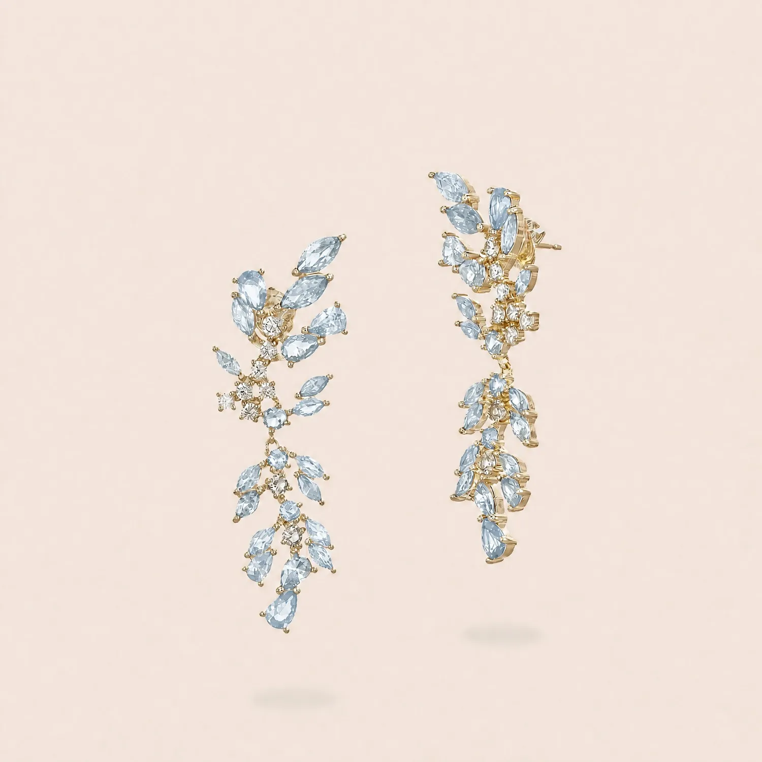 Ultima Edizione Ramage boucles oreilles zircons couleur
