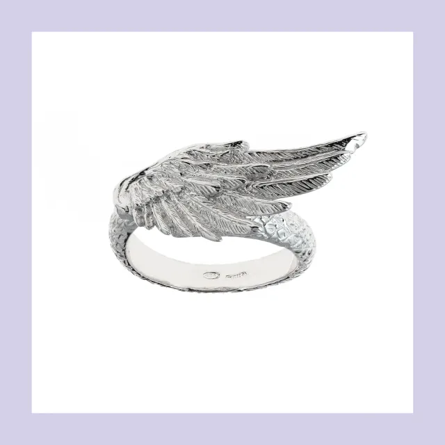 Lorella Tamberi Canal Artemis Wing bague argent 925