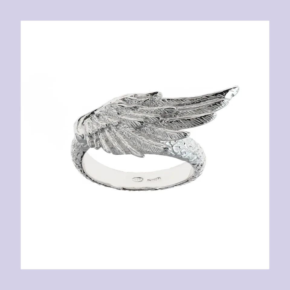 Lorella Tamberi Canal Artemis Wing bague argent 925