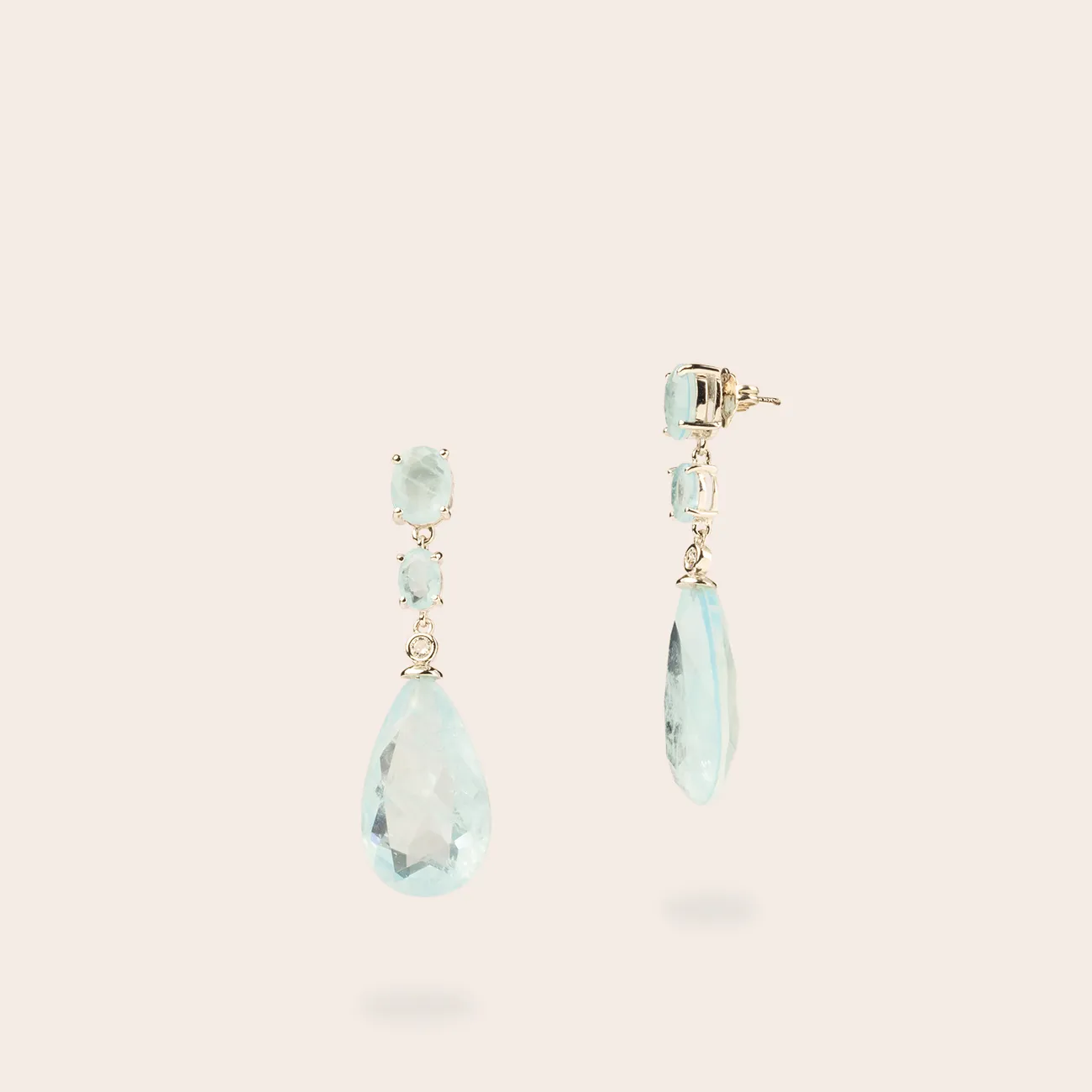 Ultima Edizione Ovali boucles pendantes goutte couleur
