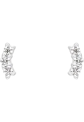 s.Oliver clous d'oreilles argent zircone 0,6 cm femme