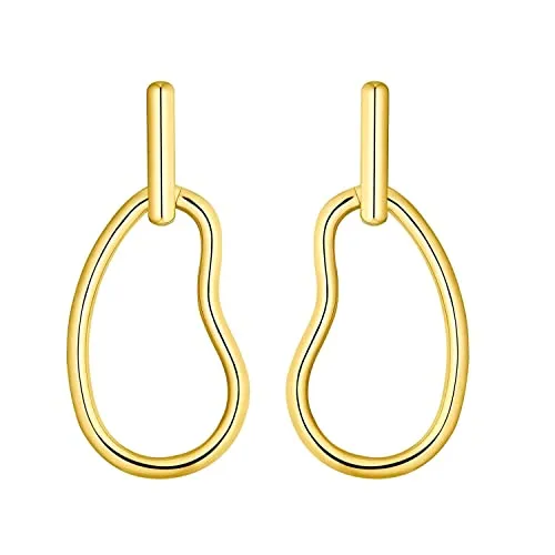 s.Oliver 2034928 boucles d'oreilles dorées acier