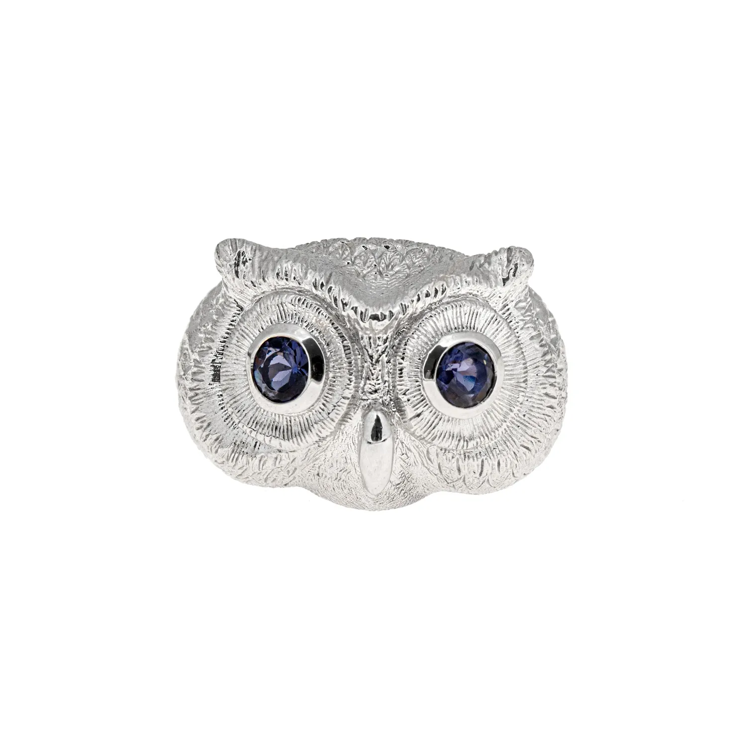 Lorella Tamberi Canal Artemis Eagle Owl bague iolite