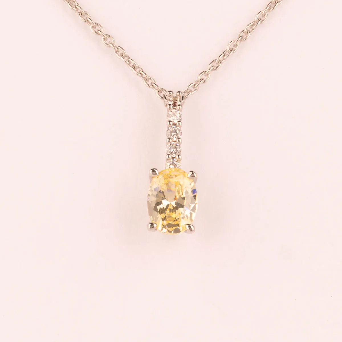 Ultima Edizione barretta ovalino pendentif collier couleur