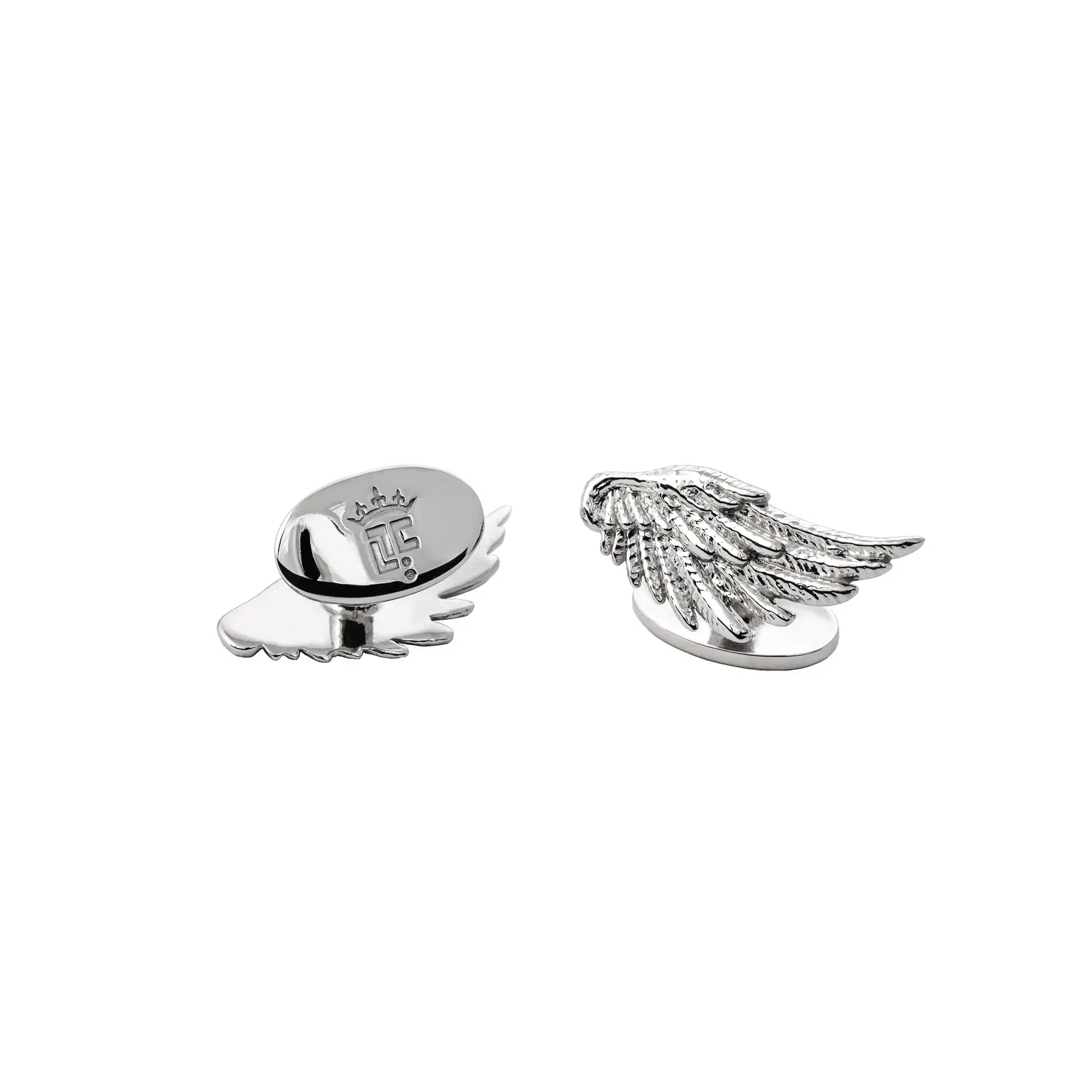Lorella Tamberi Canal Artemis Wing boutons de manchette argent