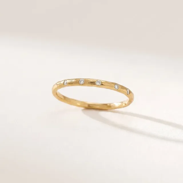 Elise Tsikis Olympe bague dorée taille 52