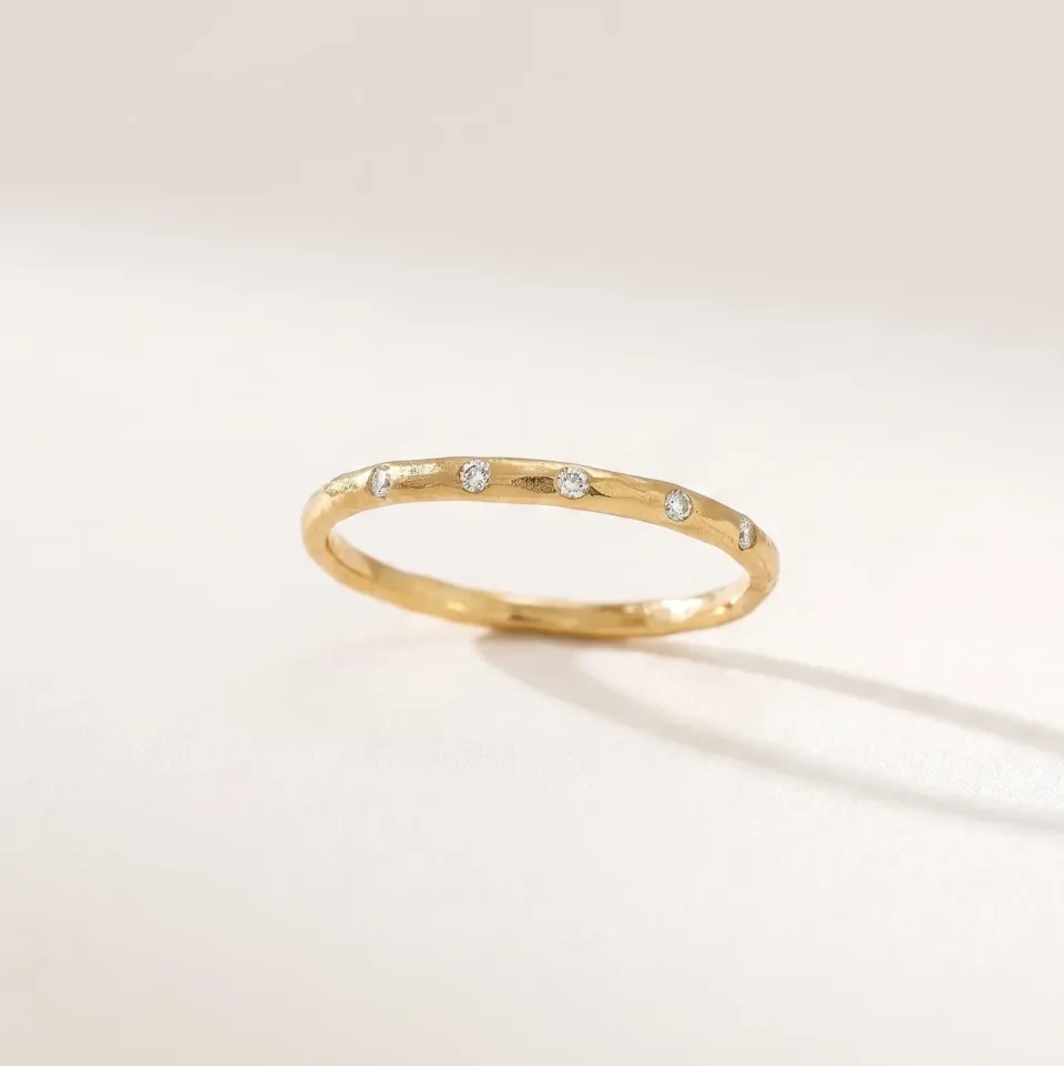 Elise Tsikis Olympe bague dorée taille 52