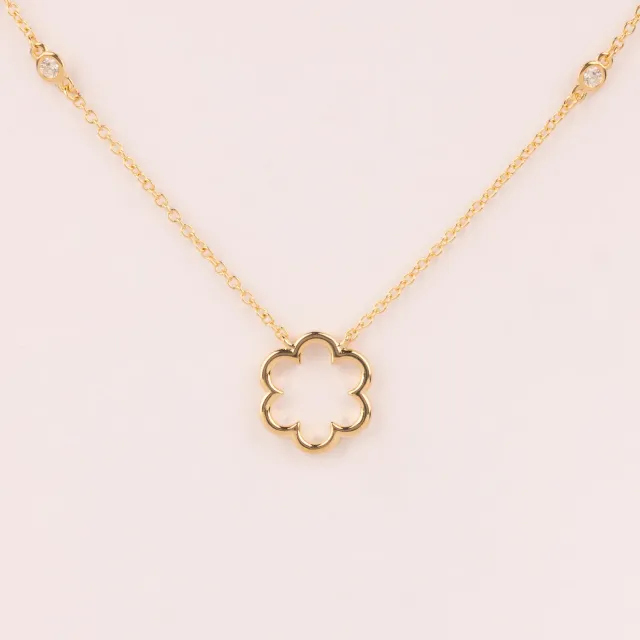 Ultima Edizione Daisy pendentif fleur bord lisse