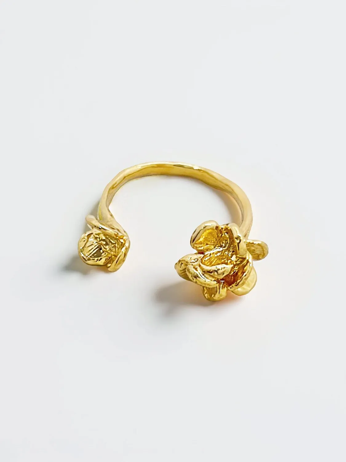 Elise Tsikis Elba bague réglable or jaune