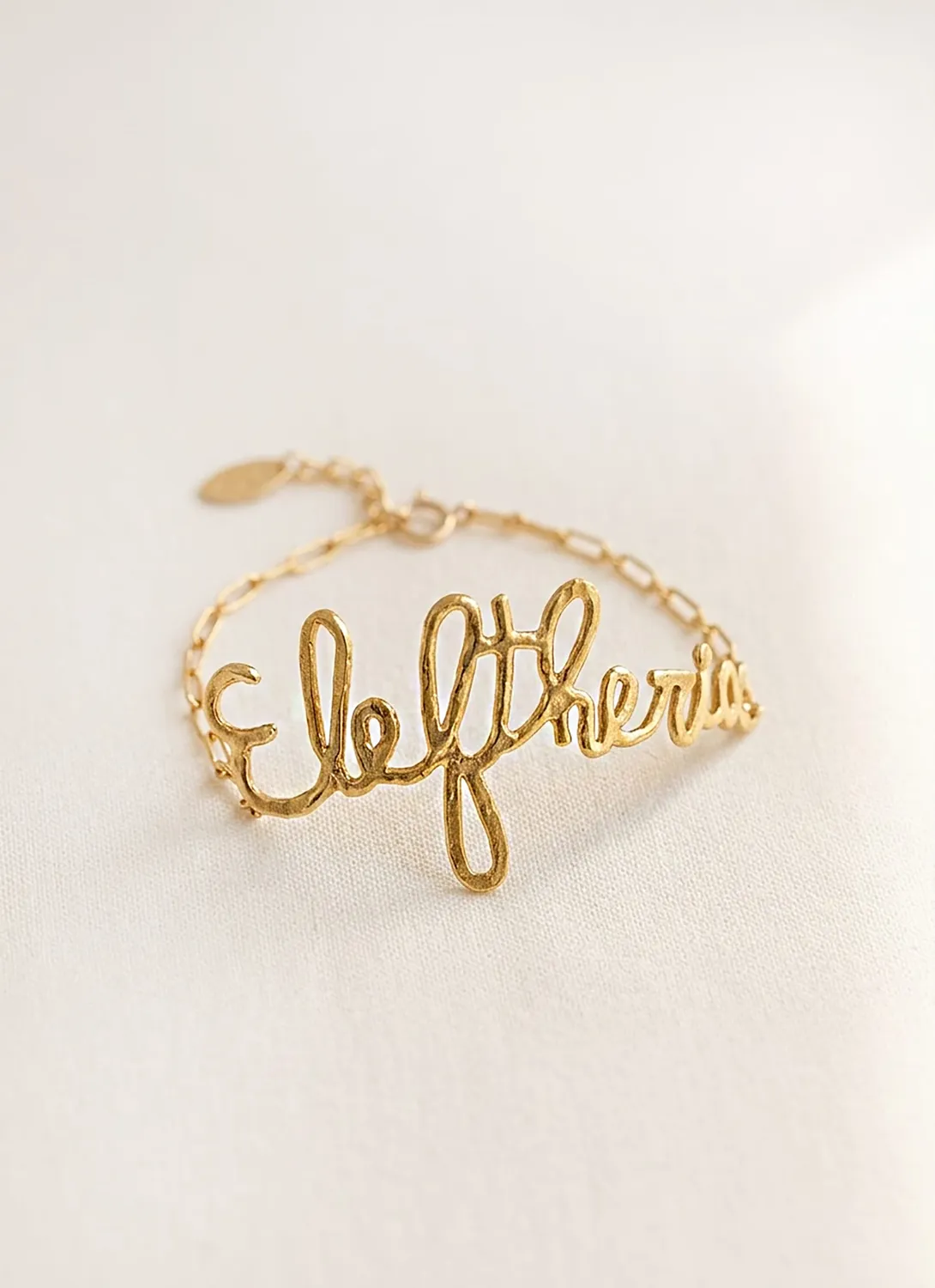 Elise Tsikis Eleftheria bracelet doré