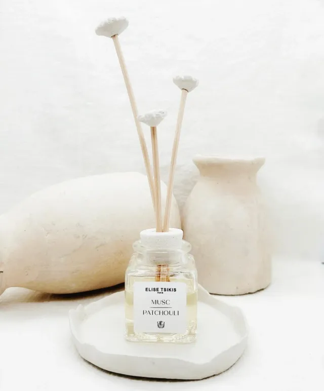 Elise Tsikis Parfum d’intérieur musc patchouli 40ml