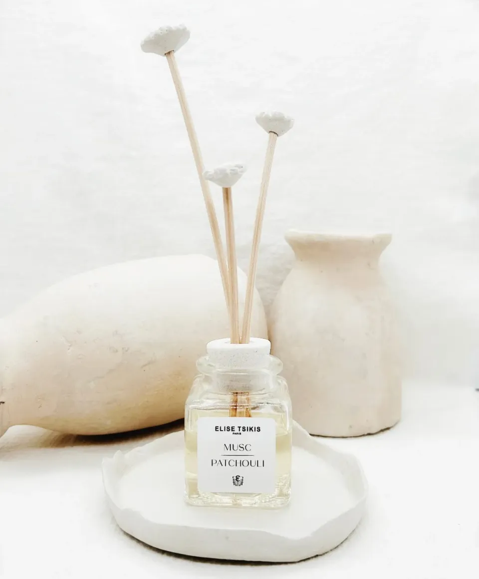 Elise Tsikis Parfum d’intérieur musc patchouli 40ml