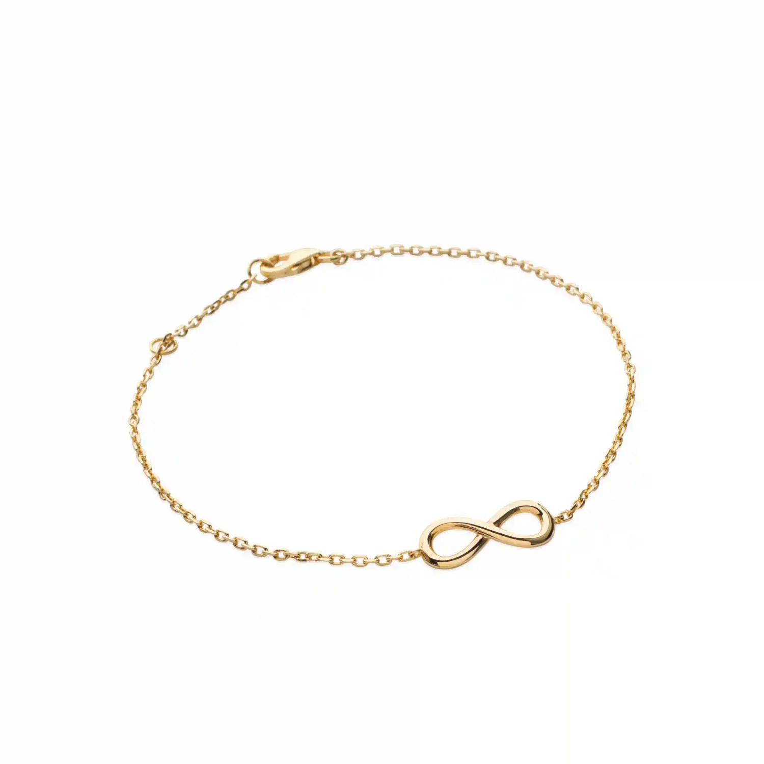 Oriana France bracelet infini plaque or symbole