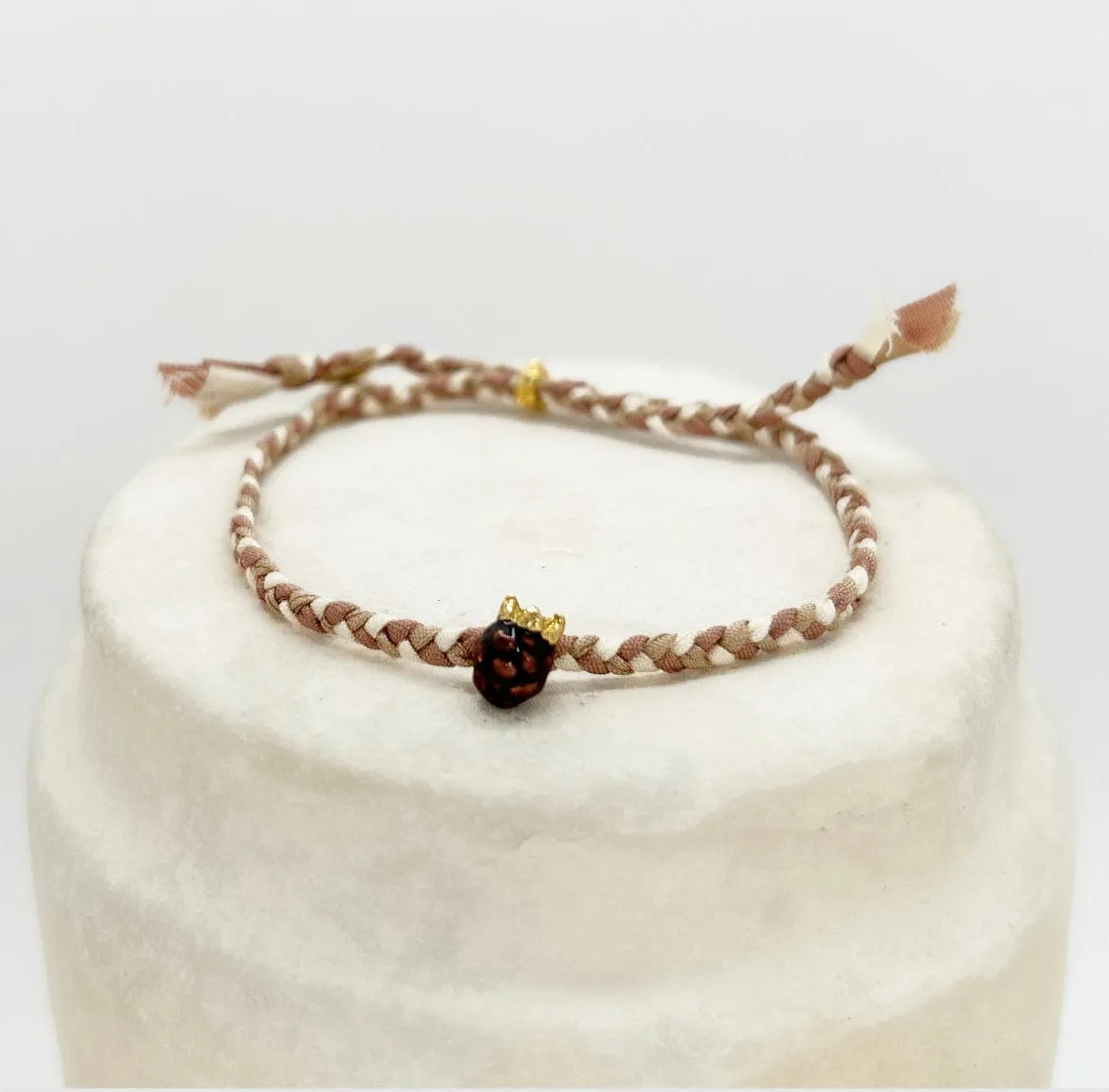 Elise Tsikis Hanelis bracelet enfant rose ajustable