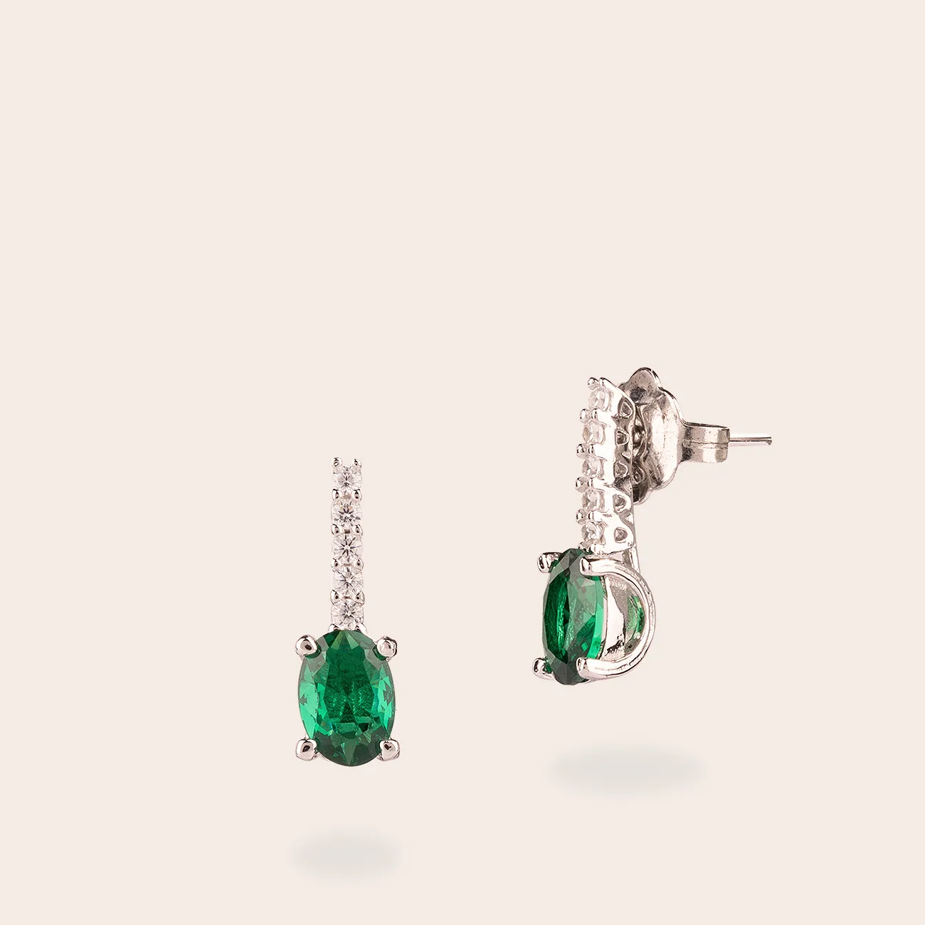 ULTIMA EDIZIONE Barretta Ovalino clous d'oreilles couleur