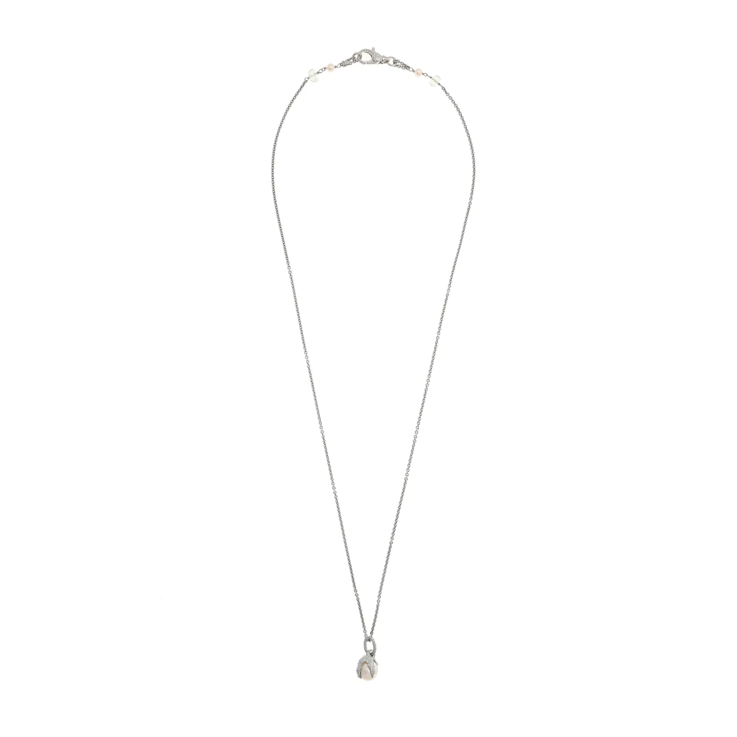Lorella Tamberi Canal Artemis Talon collier perles améthyste