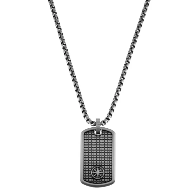 s.Oliver 2036846 collier homme boussole 55+5 cm