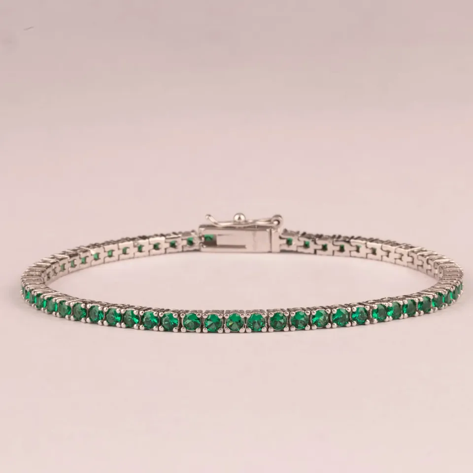 Ultima Edizione Tennis 2,5 mm bracelet zircons blancs