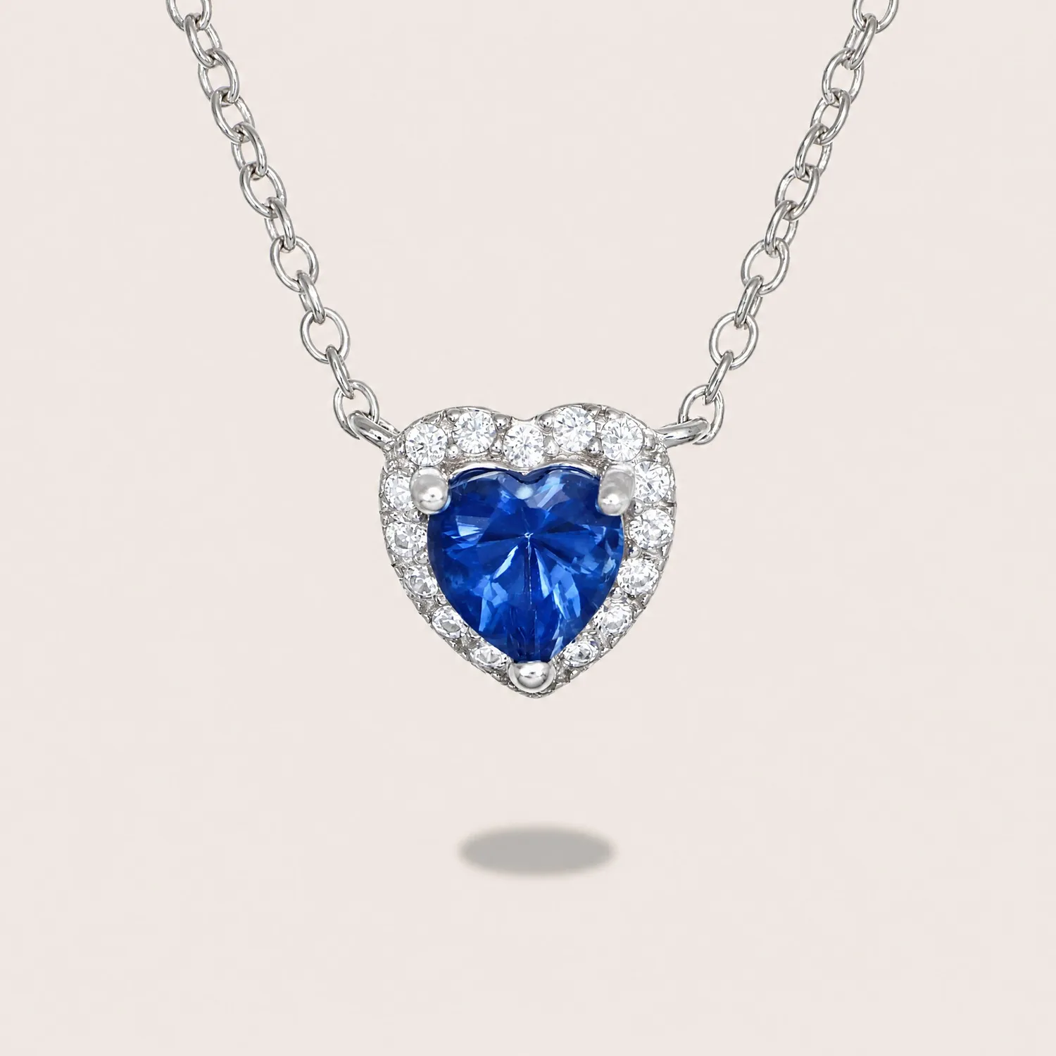 Ultima Edizione micro coeur pendentif pavé couleur