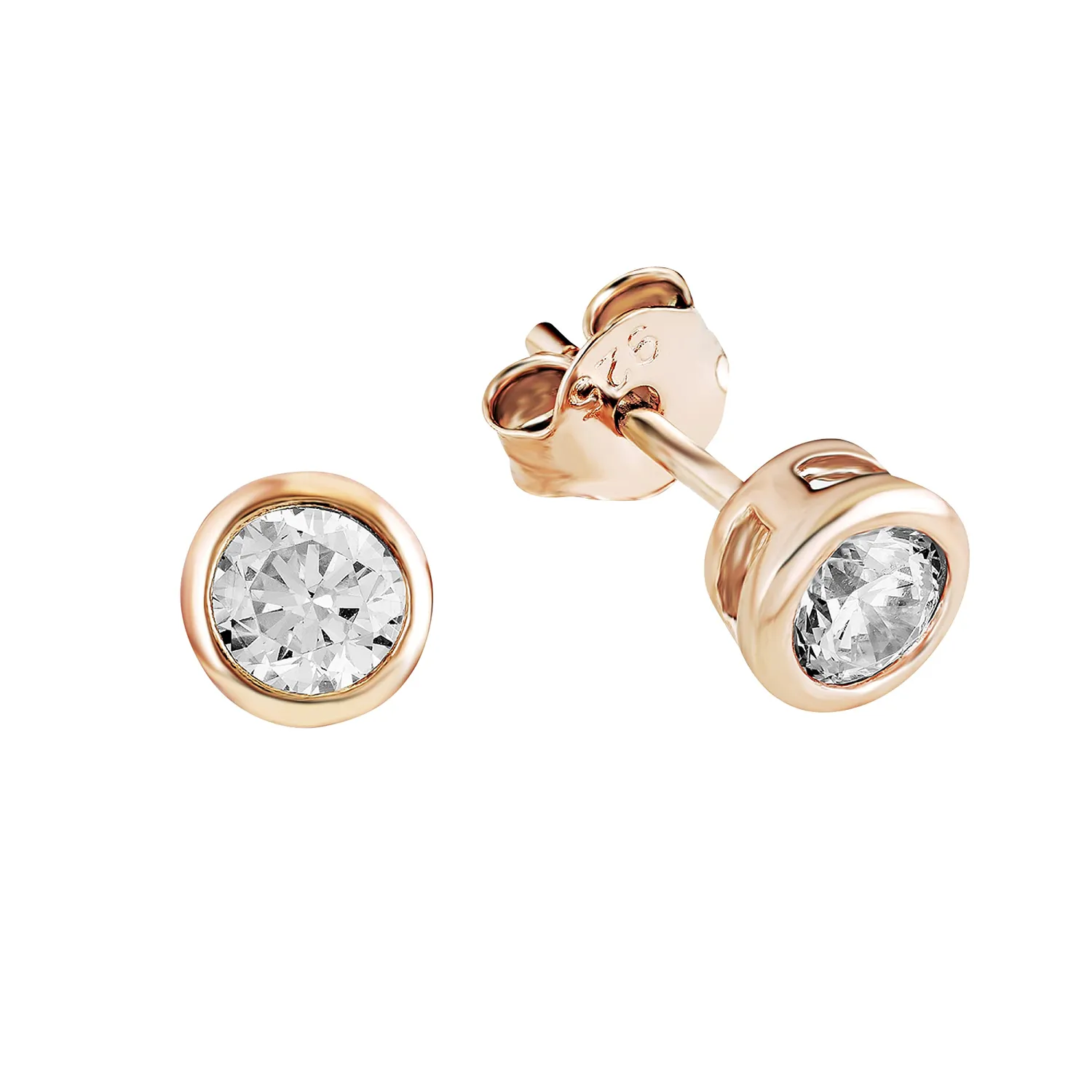 s.Oliver clous d’oreilles femme argent zircon 0,6 cm