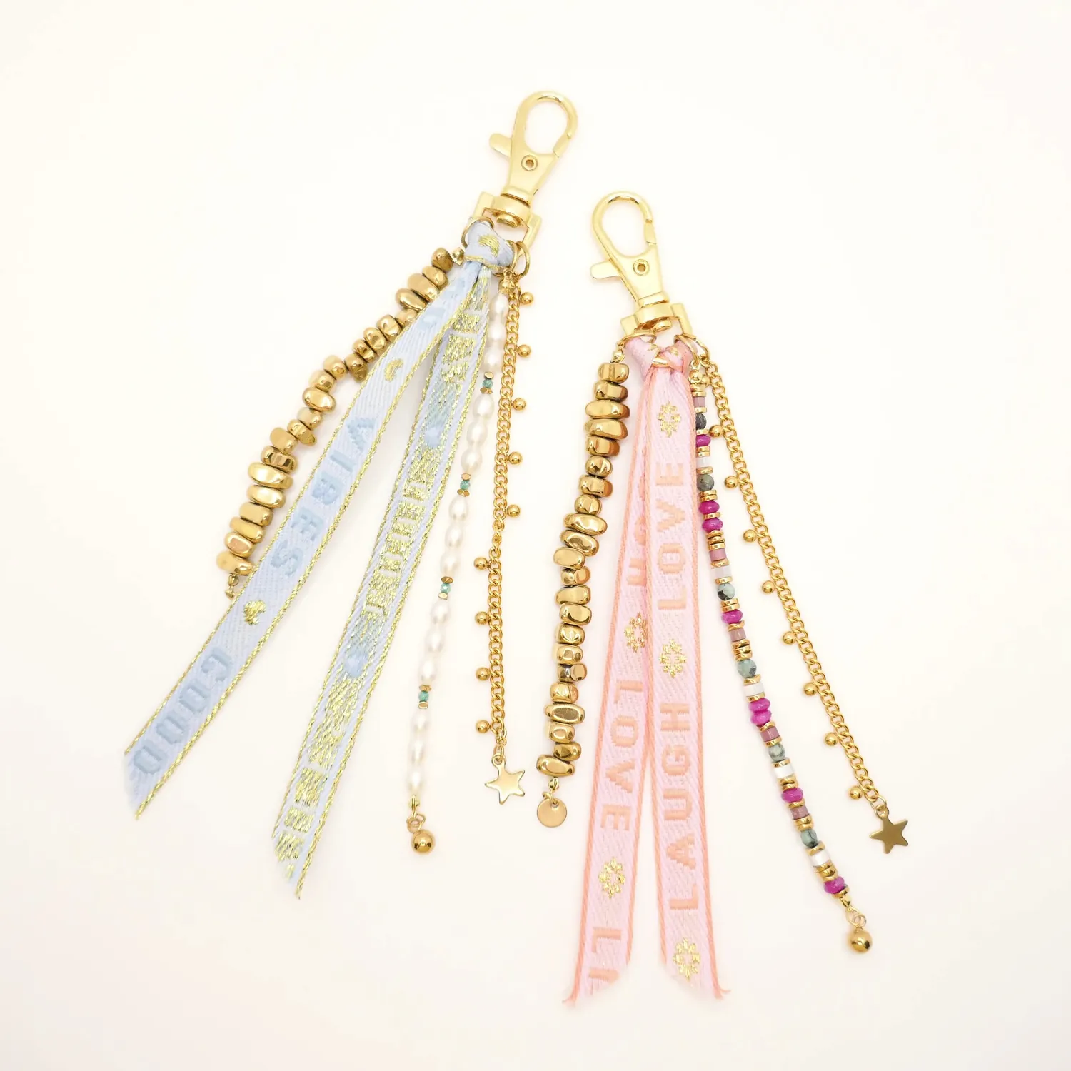 Cloralys Grigri porte-clés bijou de sac doré 24k