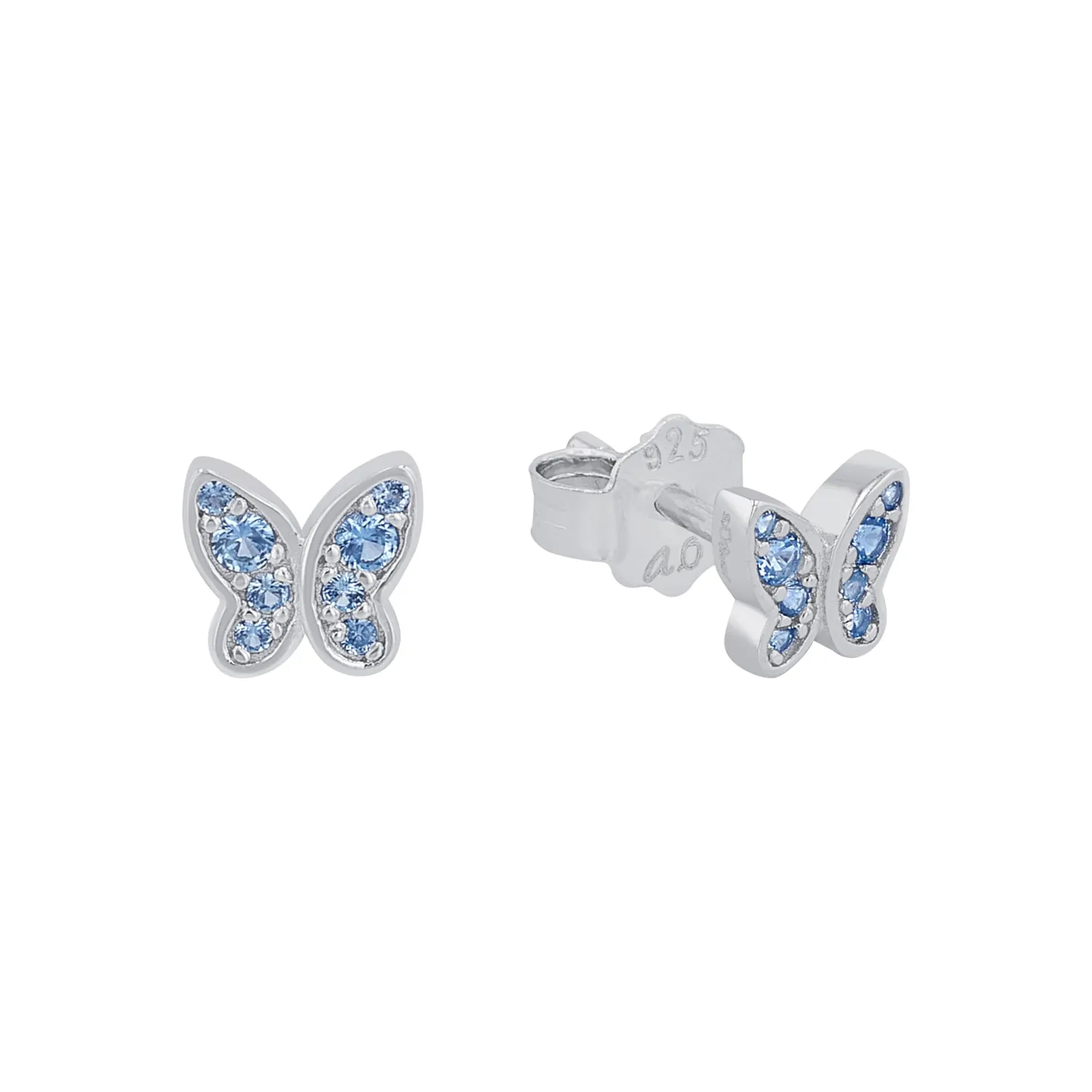 s.Oliver clous d’oreilles fille argent blanc zircone