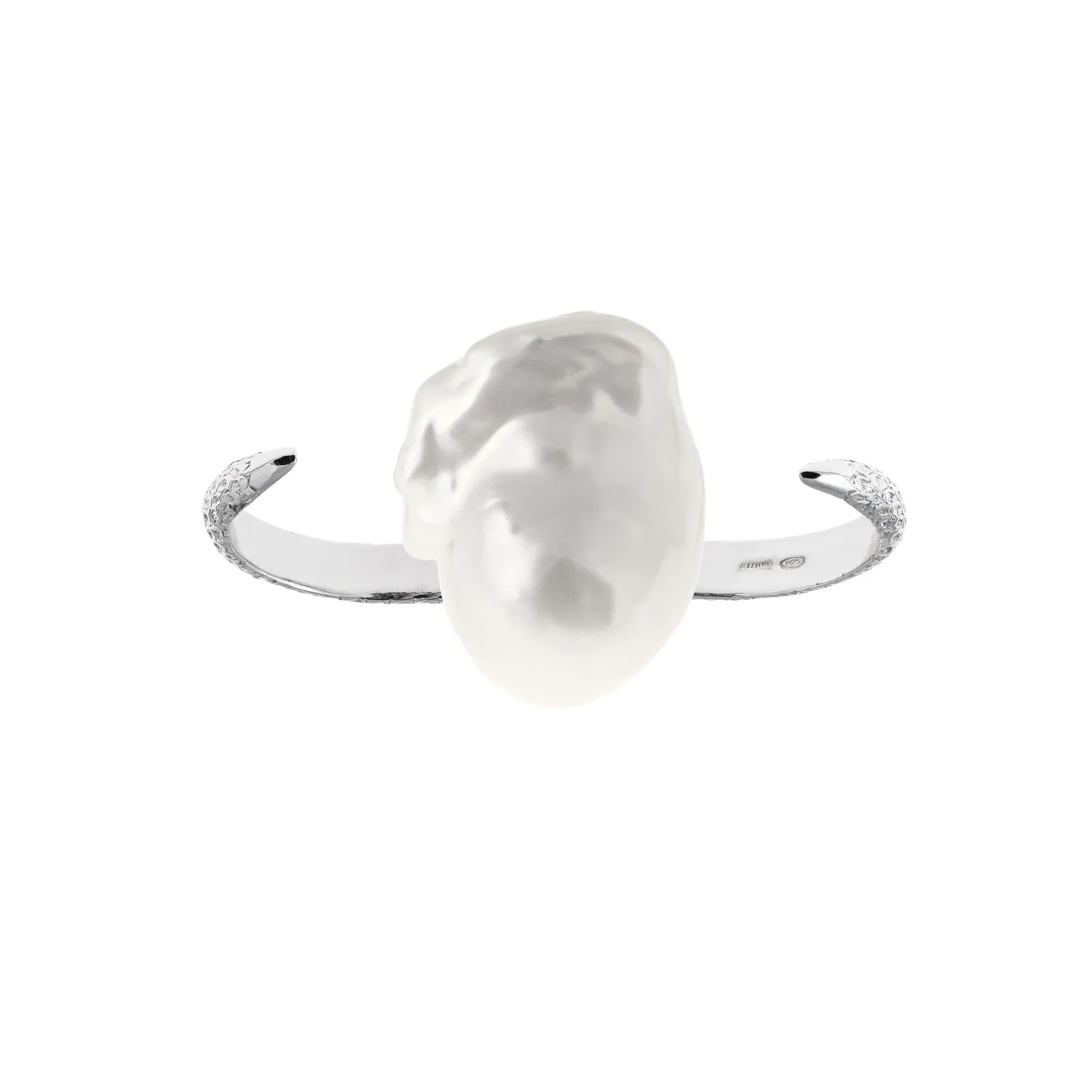 Lorella Tamberi Artemis Double Talon bague perle baroque