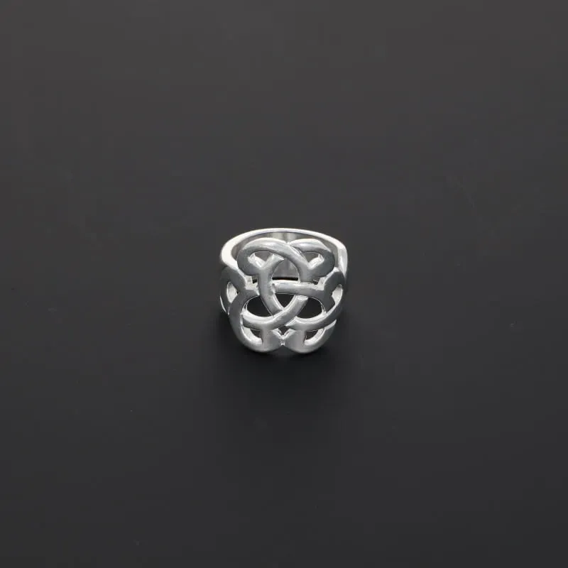 Secret de Cuir N°365 Serenity bague réglable plaqué argent