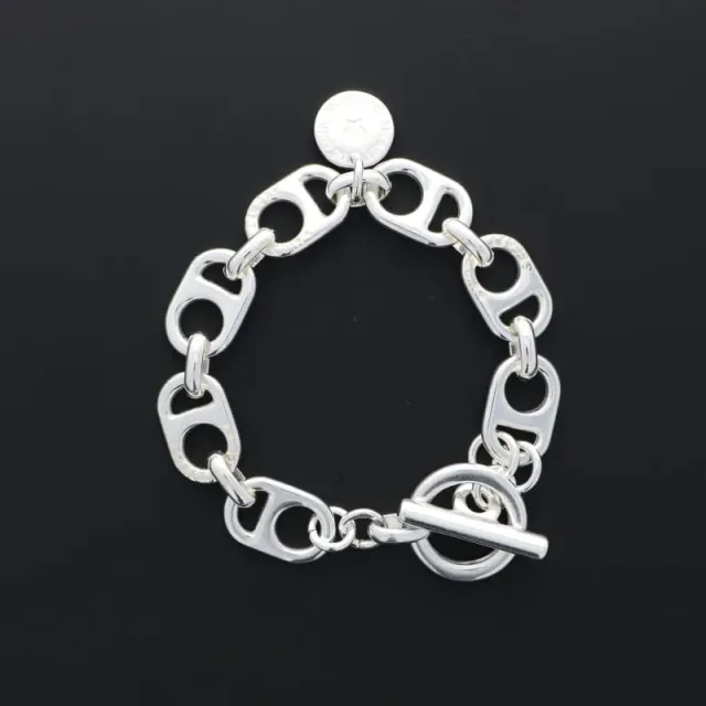 Secret de Cuir N°632 bracelet capsule plaqué argent