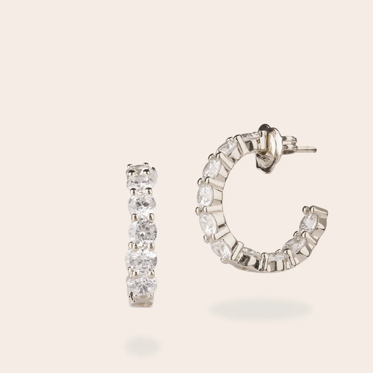 Ultima Edizione Cerchio 18 mm croles zircons blancs 18 mm