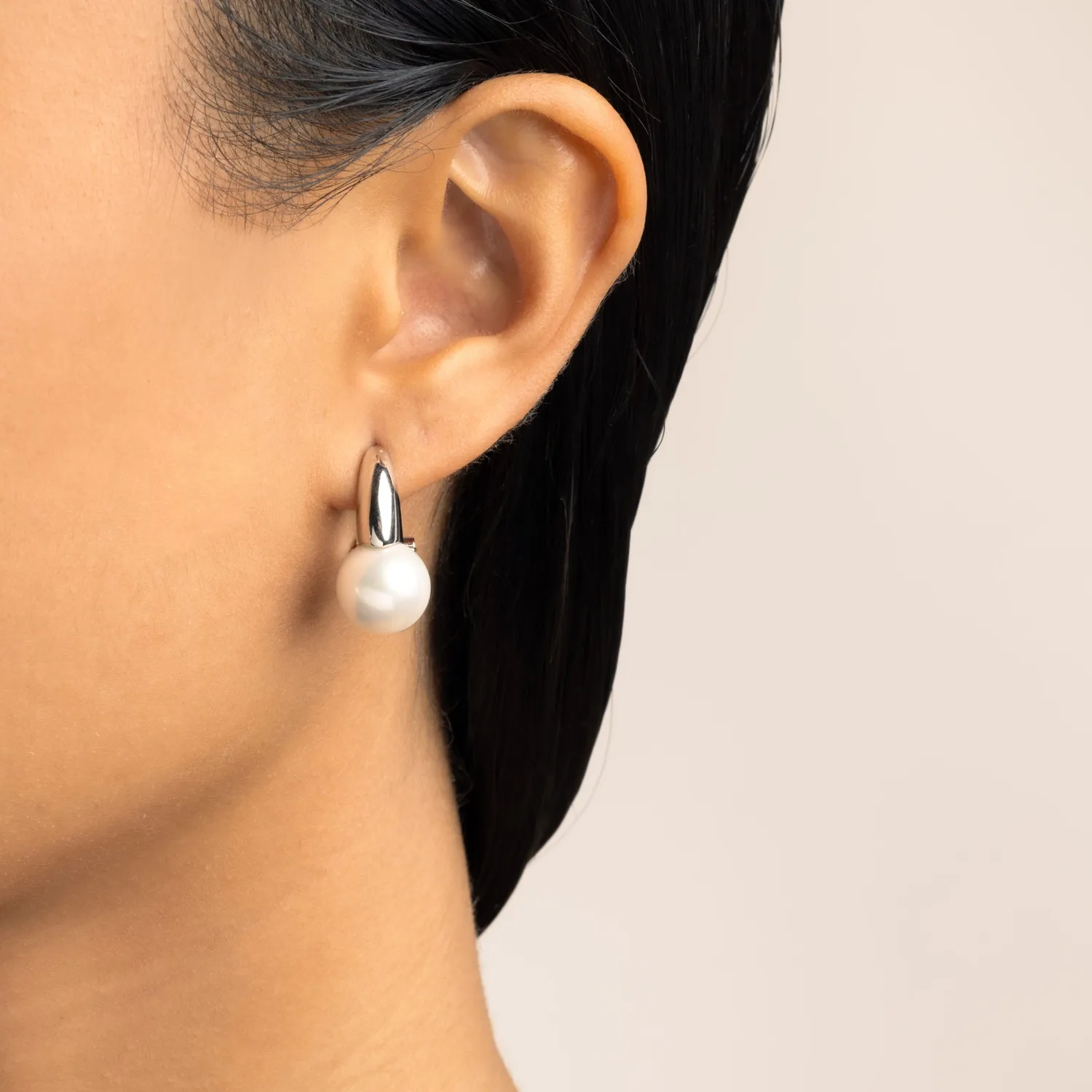 Ultima Edizione PerlaSposa boucles perle 12 mm argent