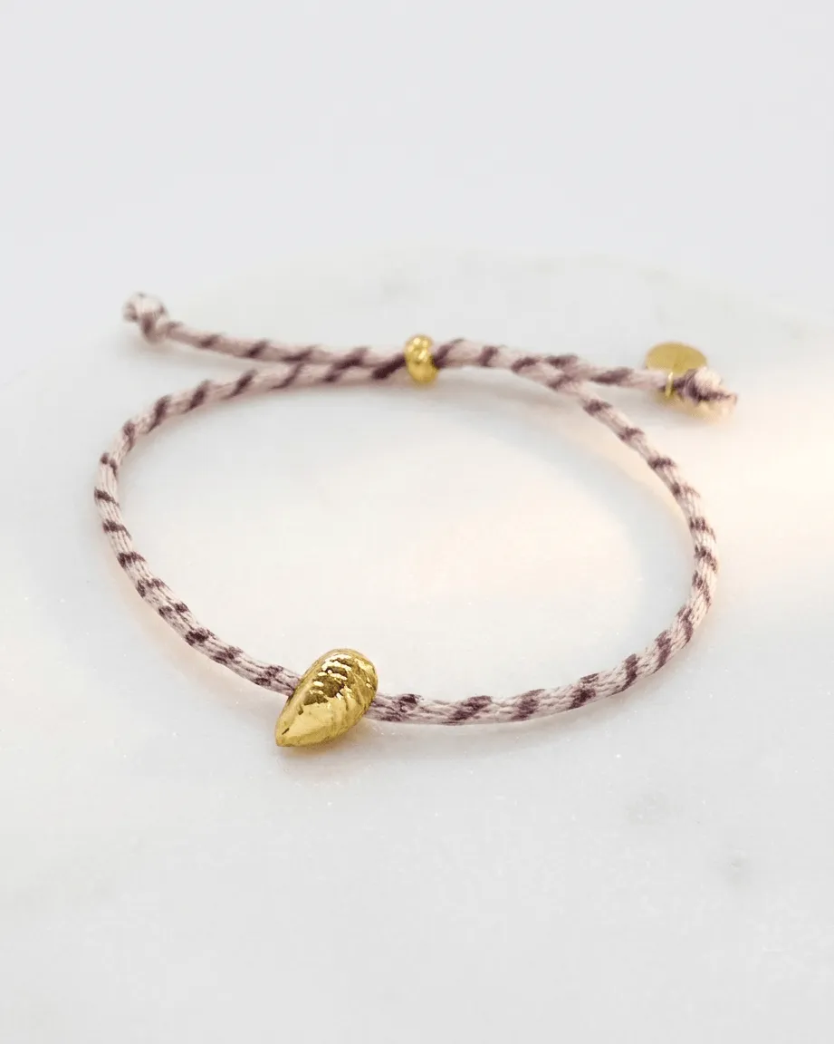 Elise Tsikis Ecume bracelet ajustable bleu poisson
