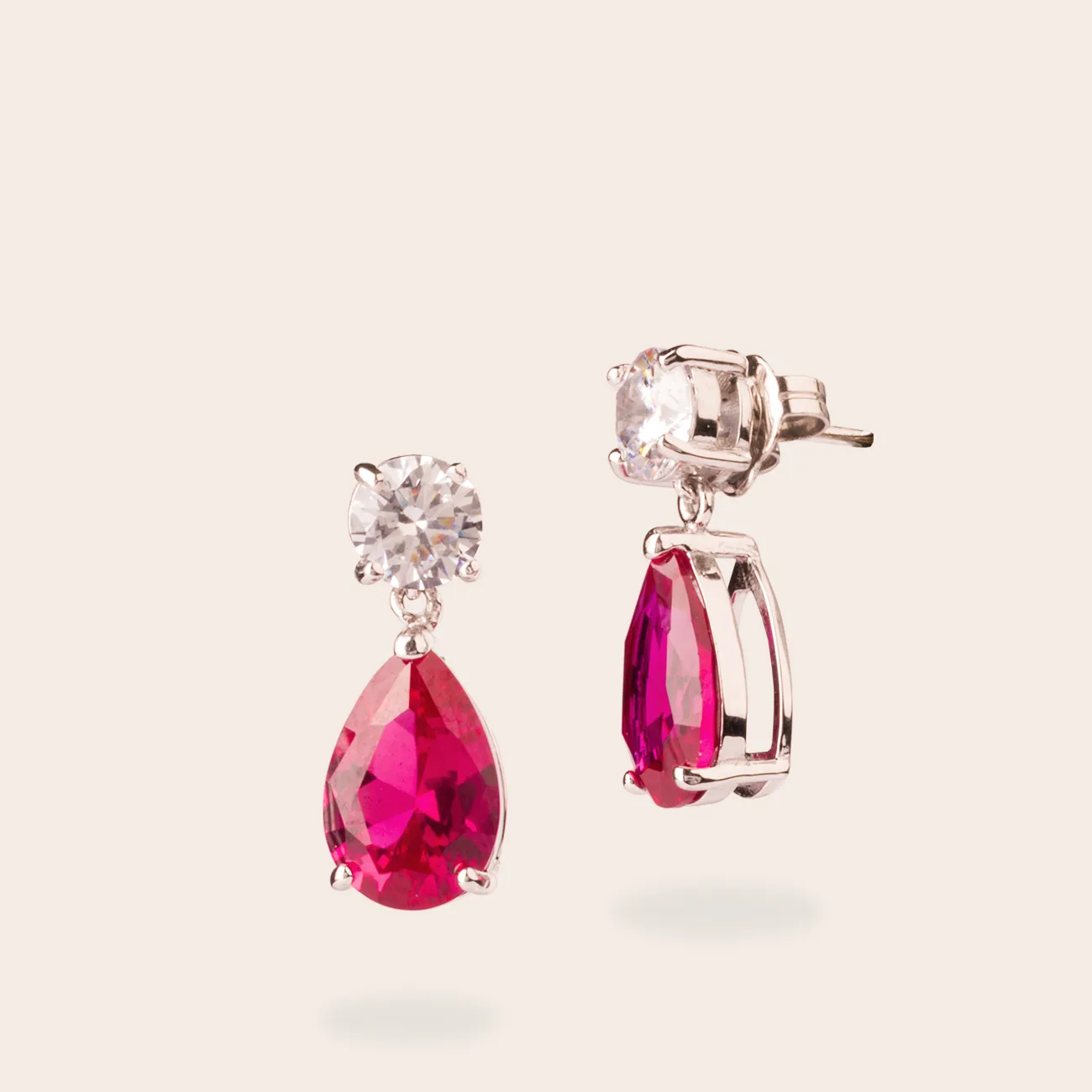 Ultima Edizione goutte couleur boucles d’oreilles pendantes