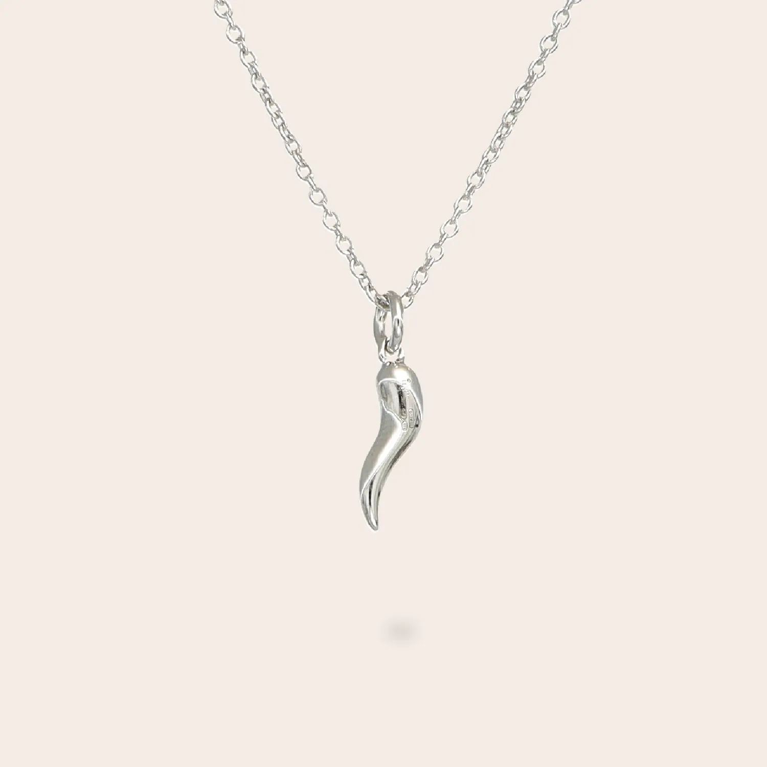 Ultima Edizione Lucky Horn Small collier corne lisse