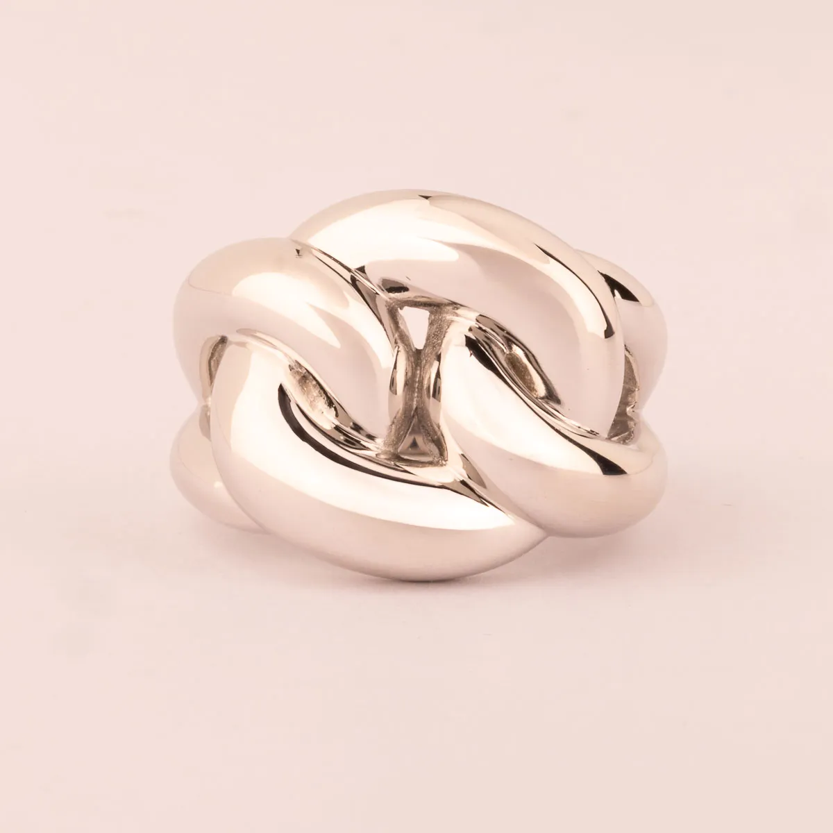 ULTIMA EDIZIONE Intreccio Liscio bague entrelacée lisse