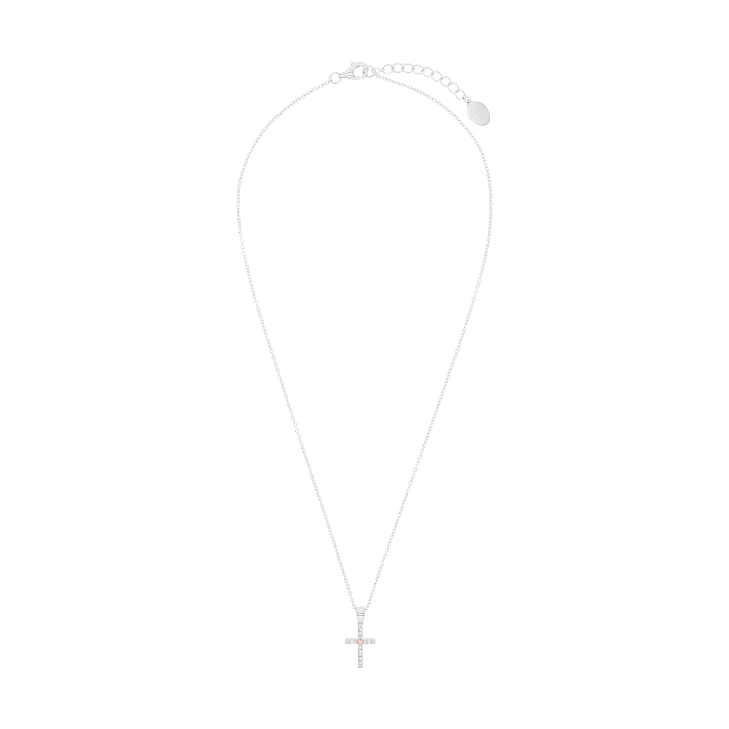 s.Oliver bague fille argent croix zirconium