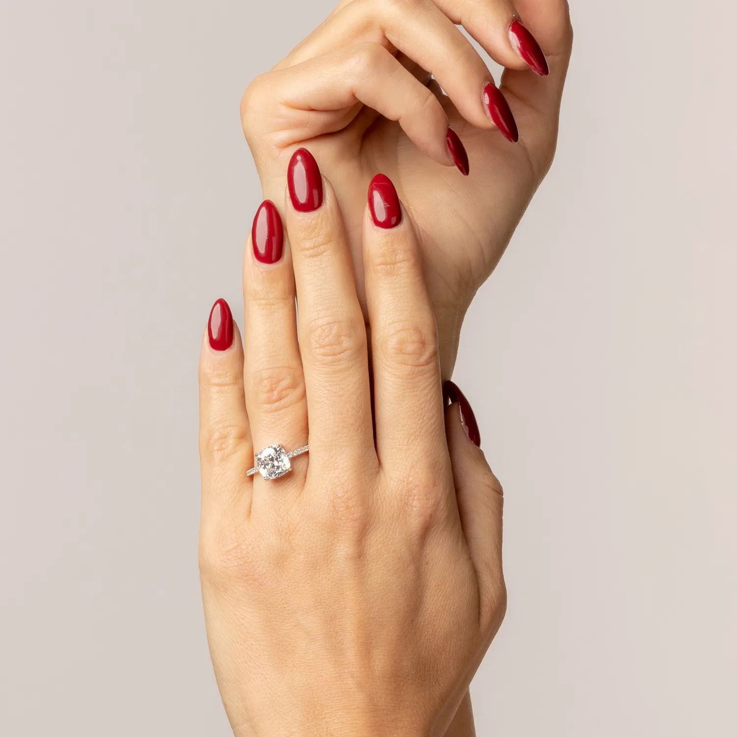 ULTIMA EDIZIONE Solitaire princesse bague 9 mm