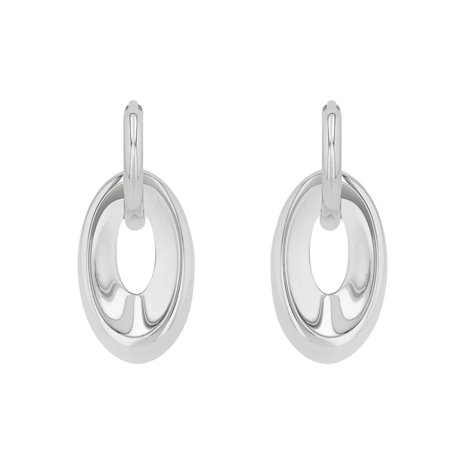 s.Oliver 88757602 créoles femme acier 27 mm