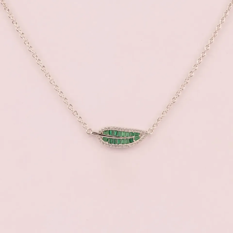 Ultima Edizione Plume collier plume fin