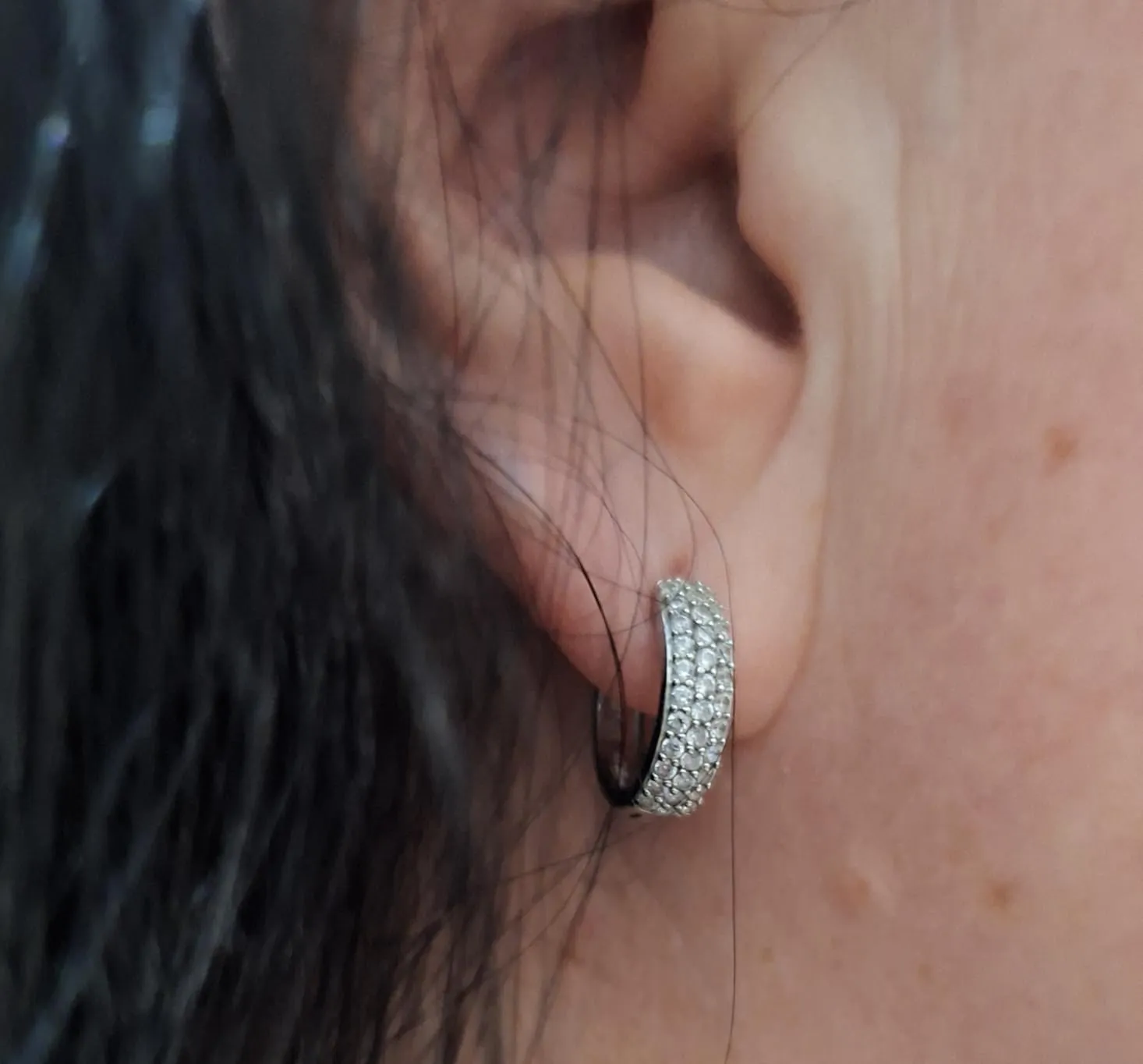 s.Oliver Classique boucles d’oreilles argent 925 classique