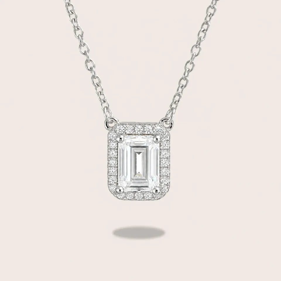 ULTIMA EDIZIONE pendentif baguette total white blanc