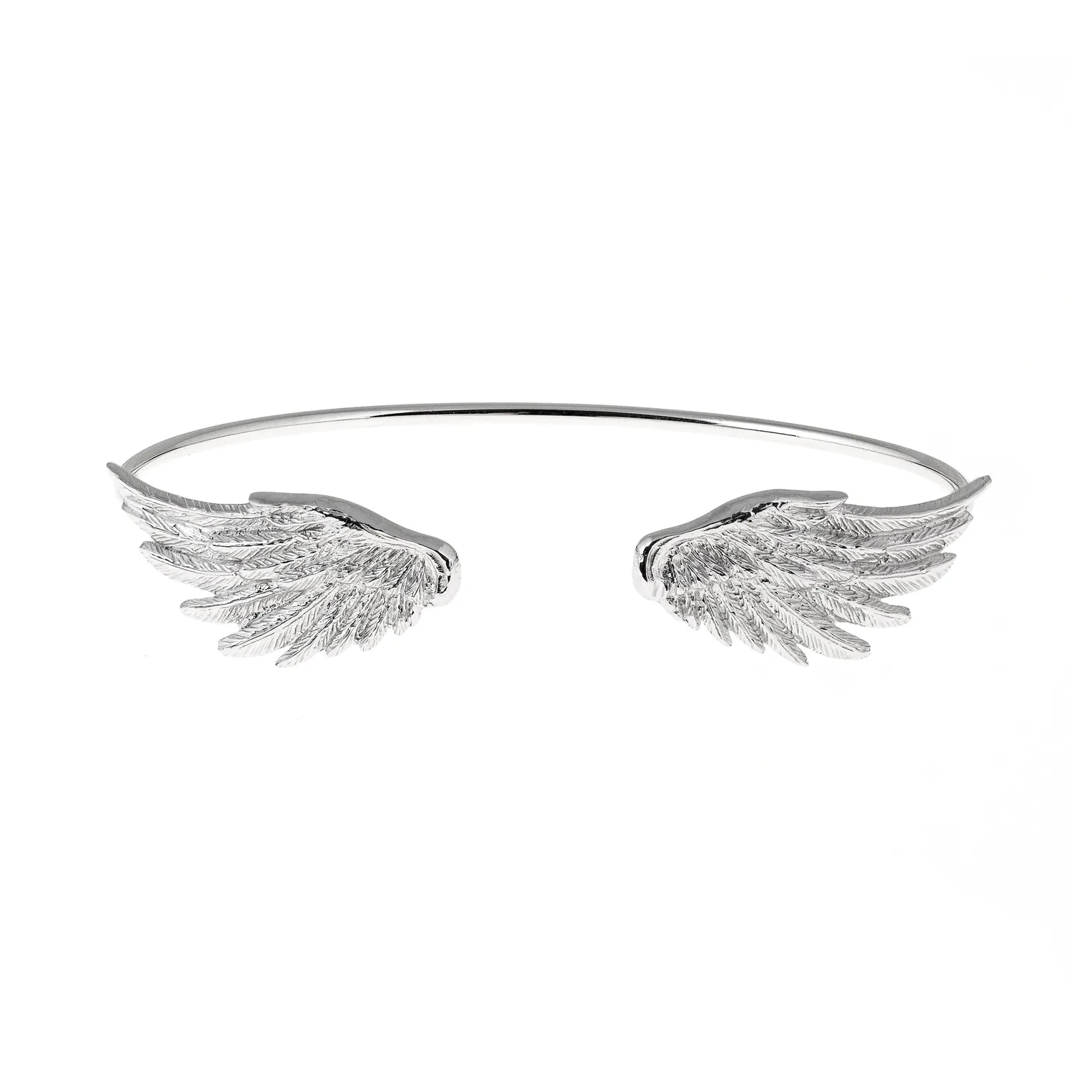 Lorella Tamberi Canal Artemis Double Wing bracelet argenté 15-16 cm